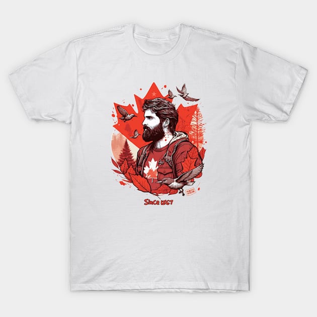 Canada T-Shirt by Teeboom St